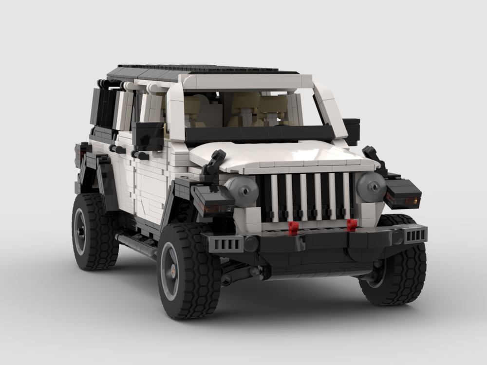 Lego Jeep Wrangler 4x2 RC
