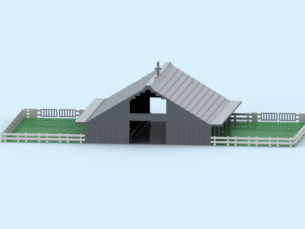 Lego Cow Barn