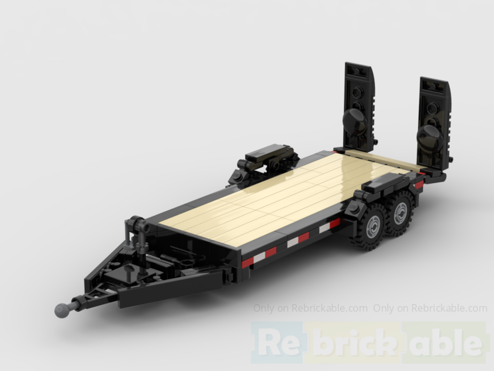 Lego 16 Foot Cargo Flatbed Trailer