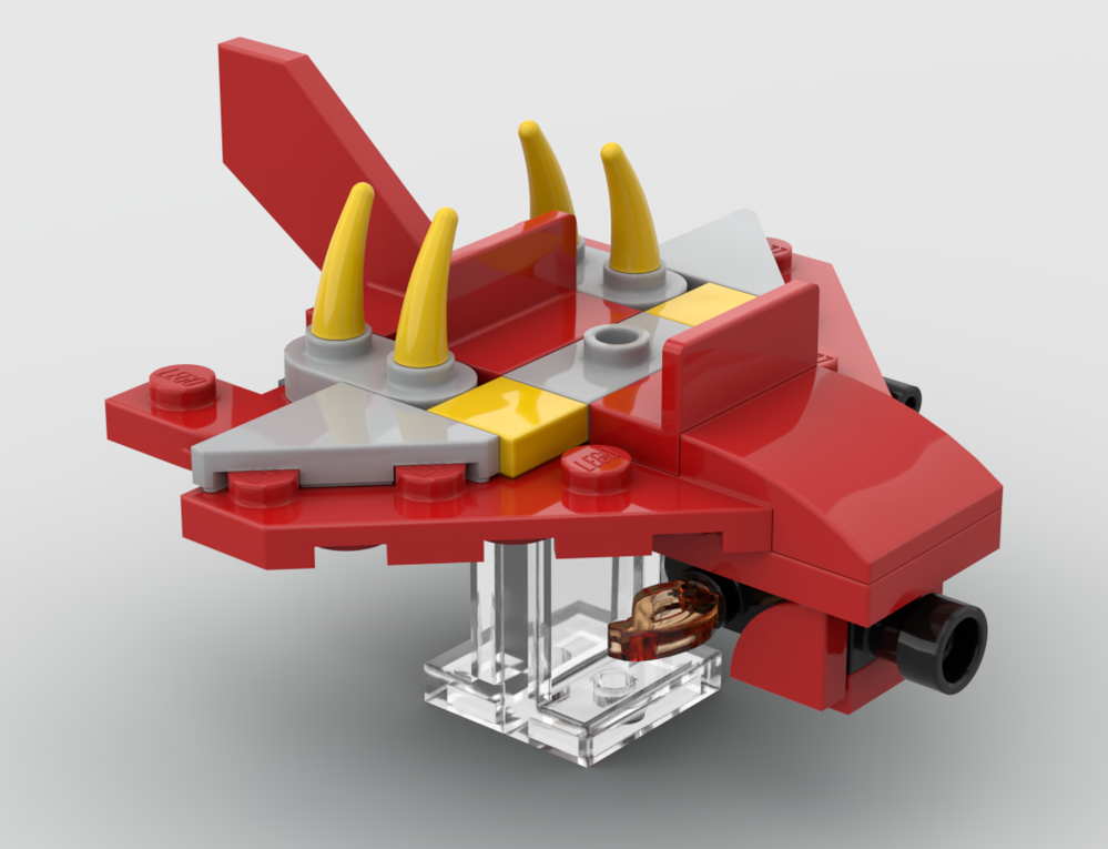 Lego Alt build Chicken attack