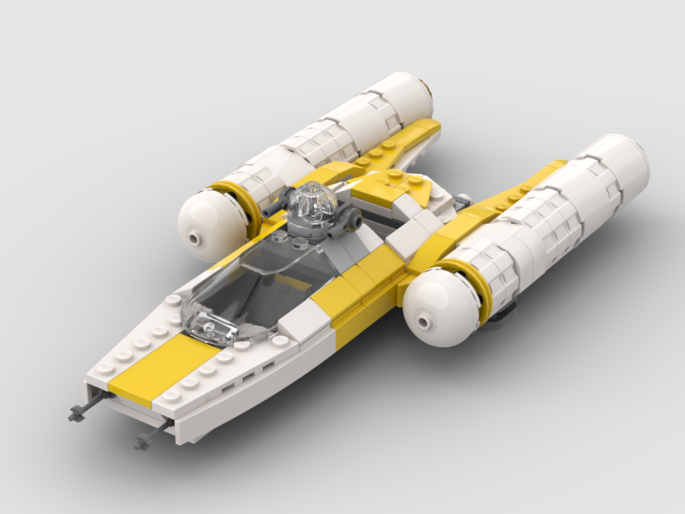 Lego Midi-Scale Republic Y Wing Bomber from The Clone Wars