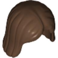 Lego Hair Center Parting / Brown