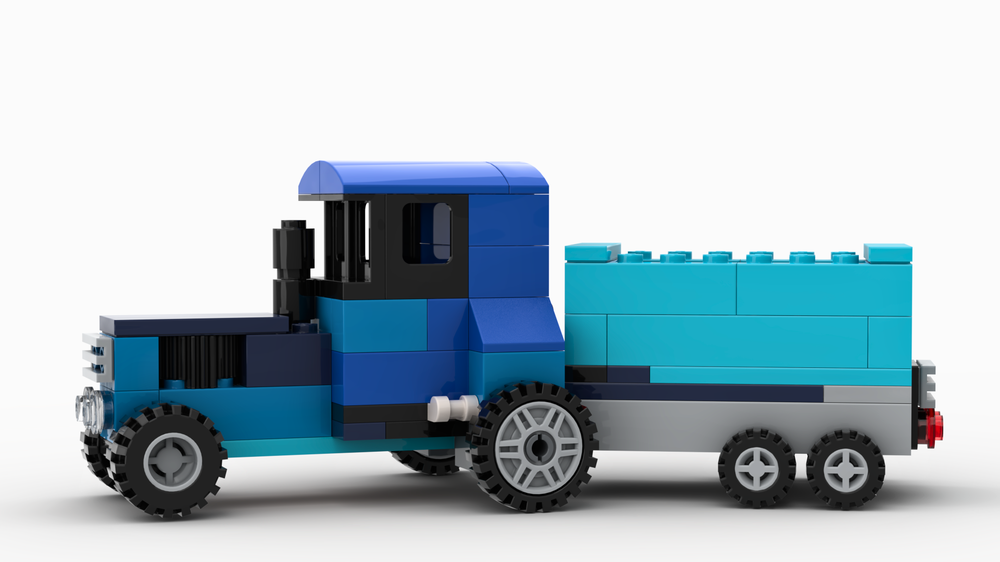 Lego 10696 Blue tractor