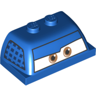 Lego Windscreen 2 x 4 x 1 1/3 with Window and Eyes Print