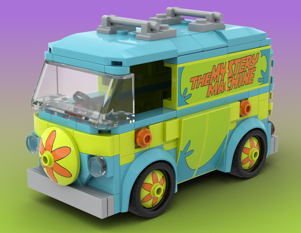 Lego 6-Wide Mystery Machine
