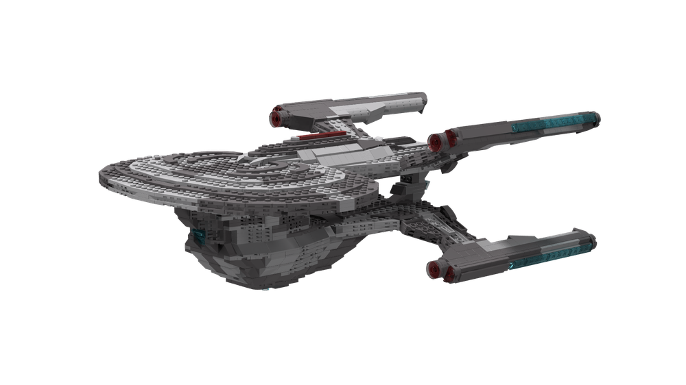 Lego Scott-Class Engineering Starship from Star Trek Online