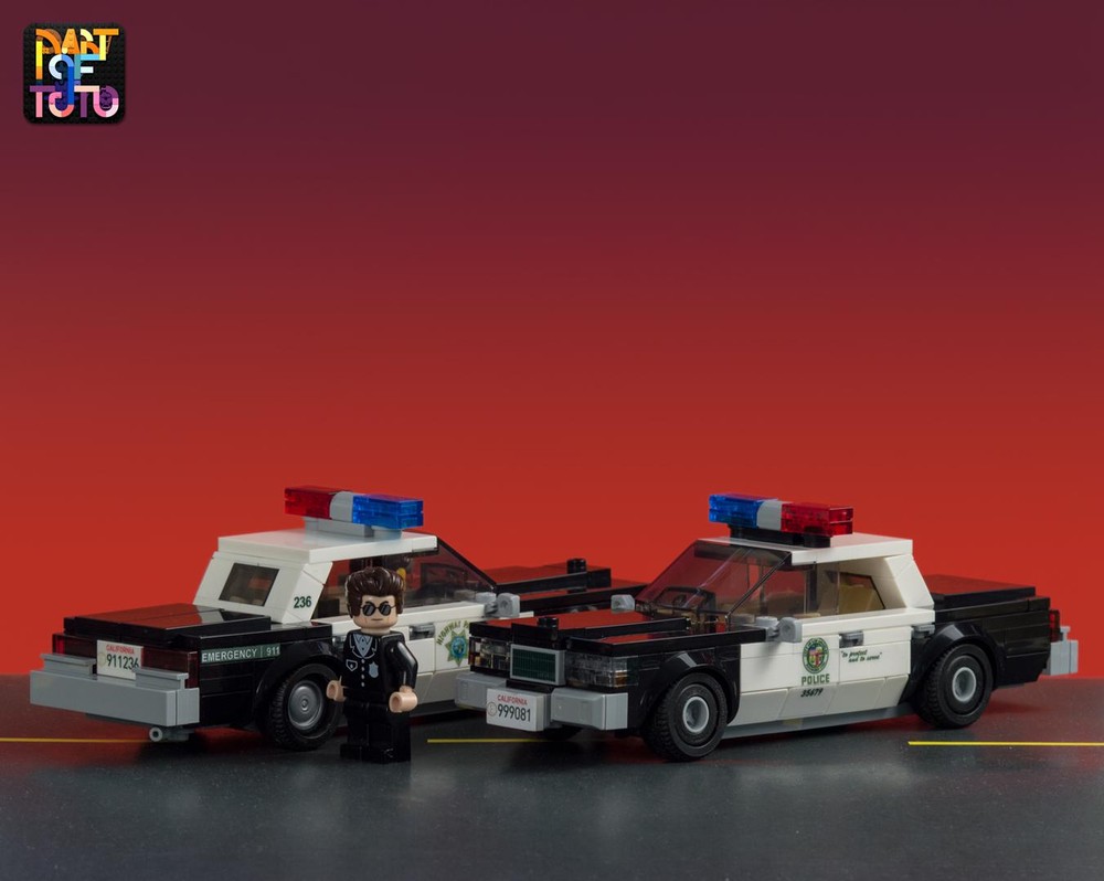 Lego 1987 Chevrolet Caprice from Terminator 2