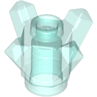 Lego Rock 1 x 1 Crystal 4 Point