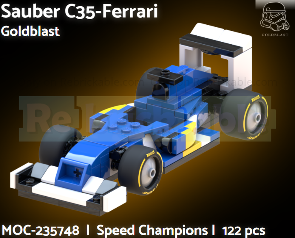 Lego Sauber C35-Ferarri
