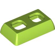 Lego Minifig Hipwear Skirt Short, Angular / Lime