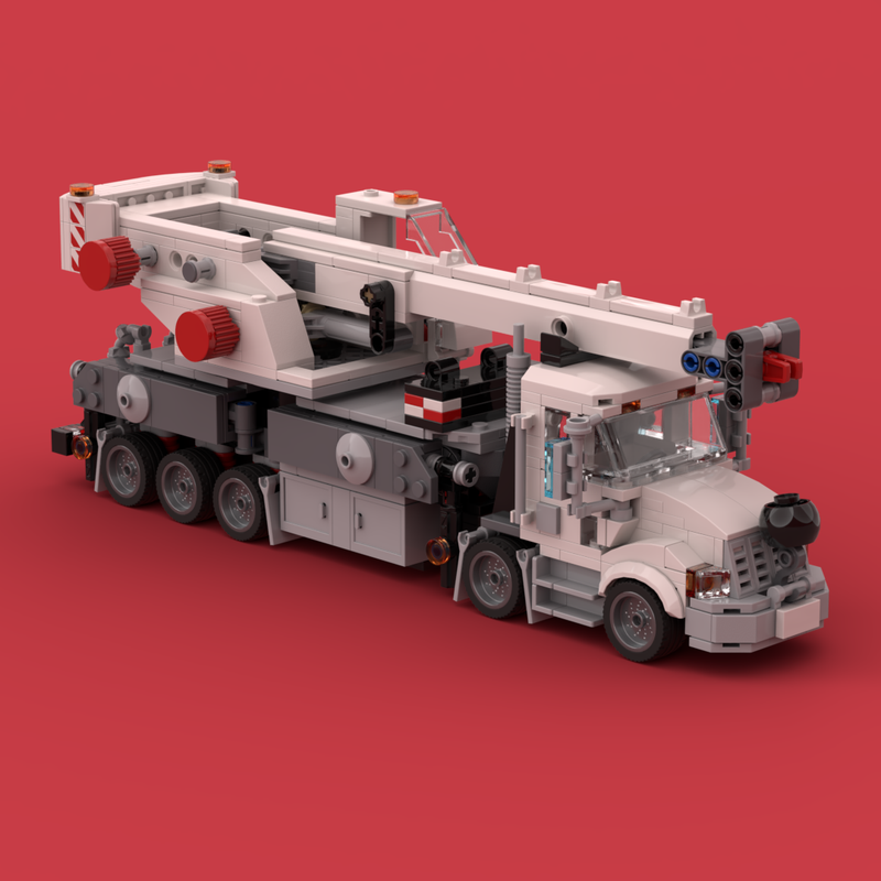 Lego Heavy Utility Crane Truck