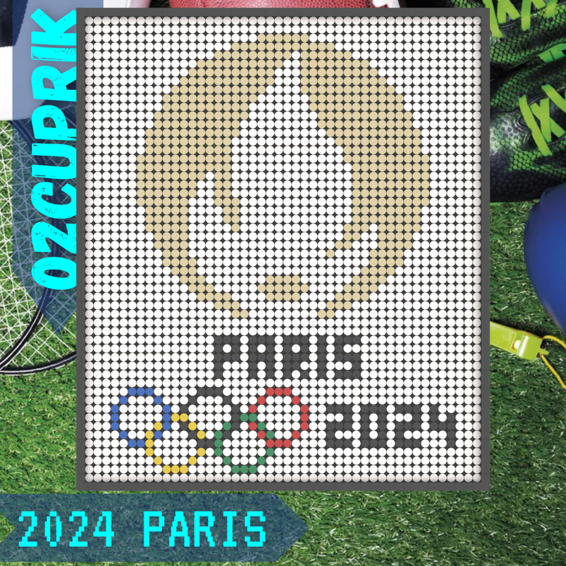 Lego Paris 2024 Olympic Poster