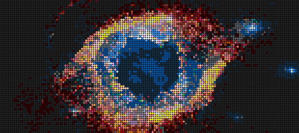 Lego God's Eye Nebula
