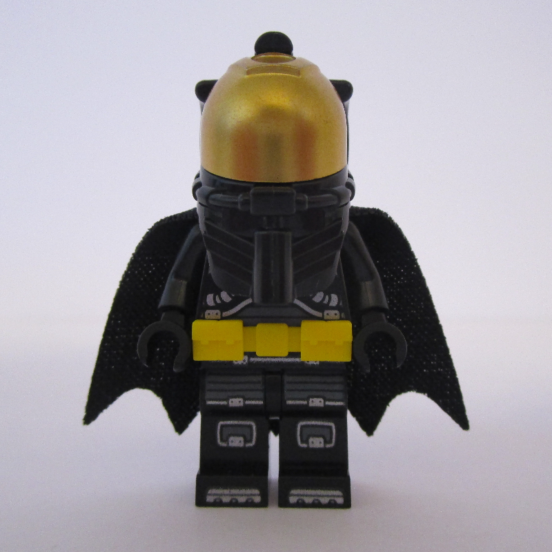 Lego Batman, Black Suit, Black Cape, Space Helmet (Space Suit)