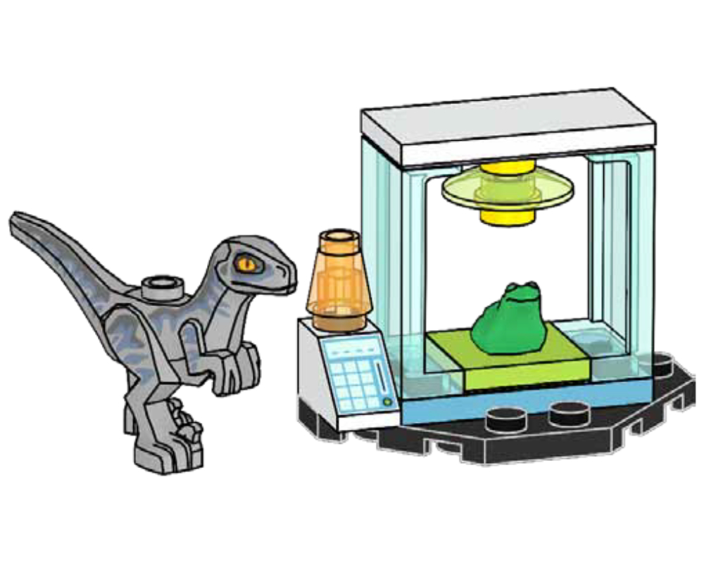 Lego Raptor Breakout