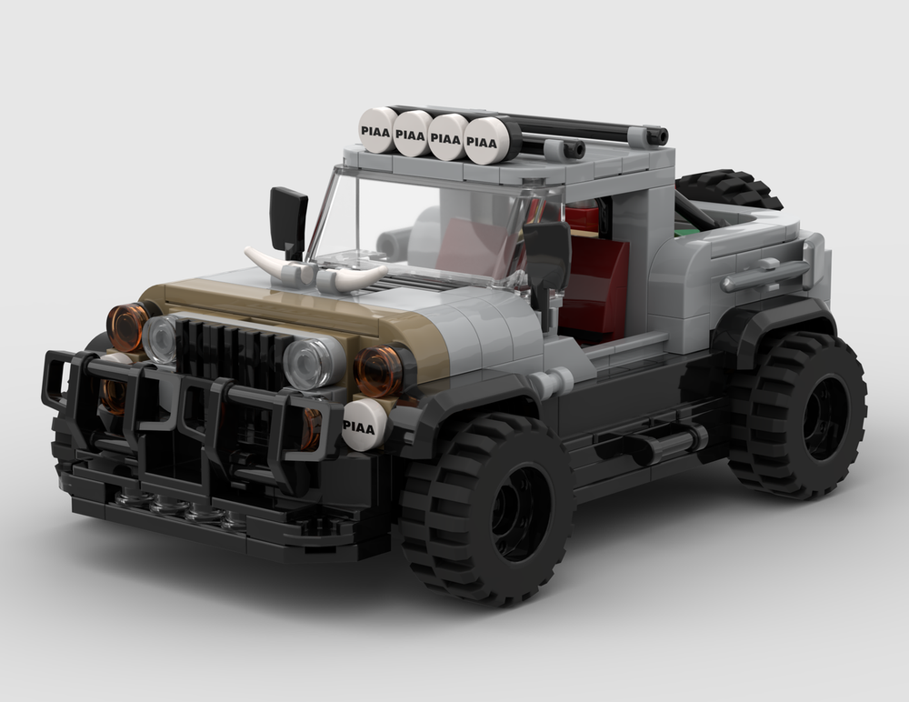 Lego 1998 Jeep Wrangler Custom