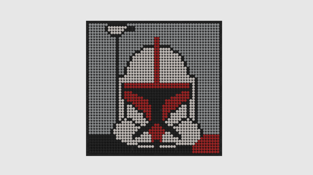 Lego ARC Trooper Mosaic