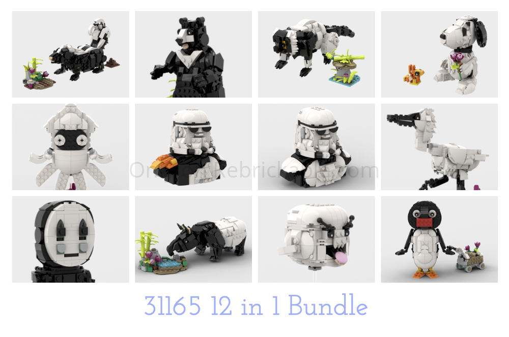 Lego 31165 12 in 1 Bundle