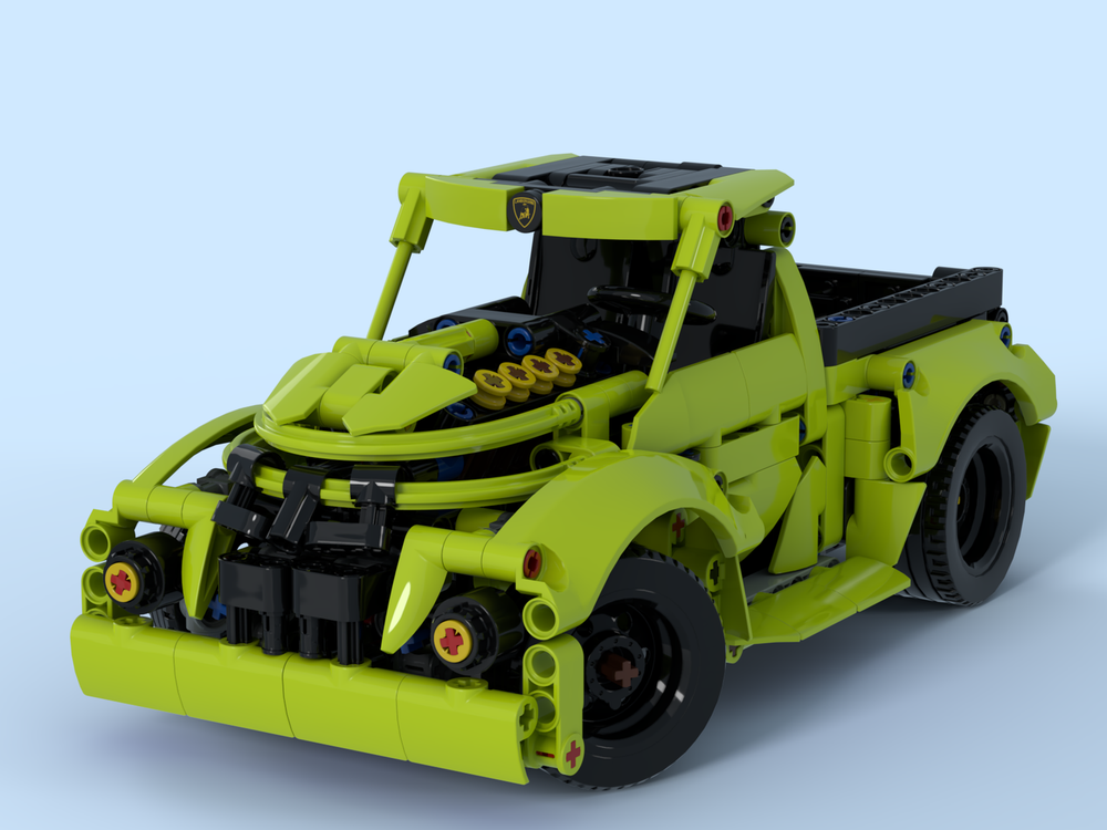 Lego 42161 Alternative model 50s Pickup Truck