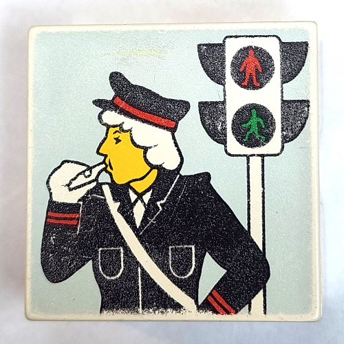 Lego Duplo Tile 2 x 2 x 1 with Mosaic, Community 9 Print - 9221-1
