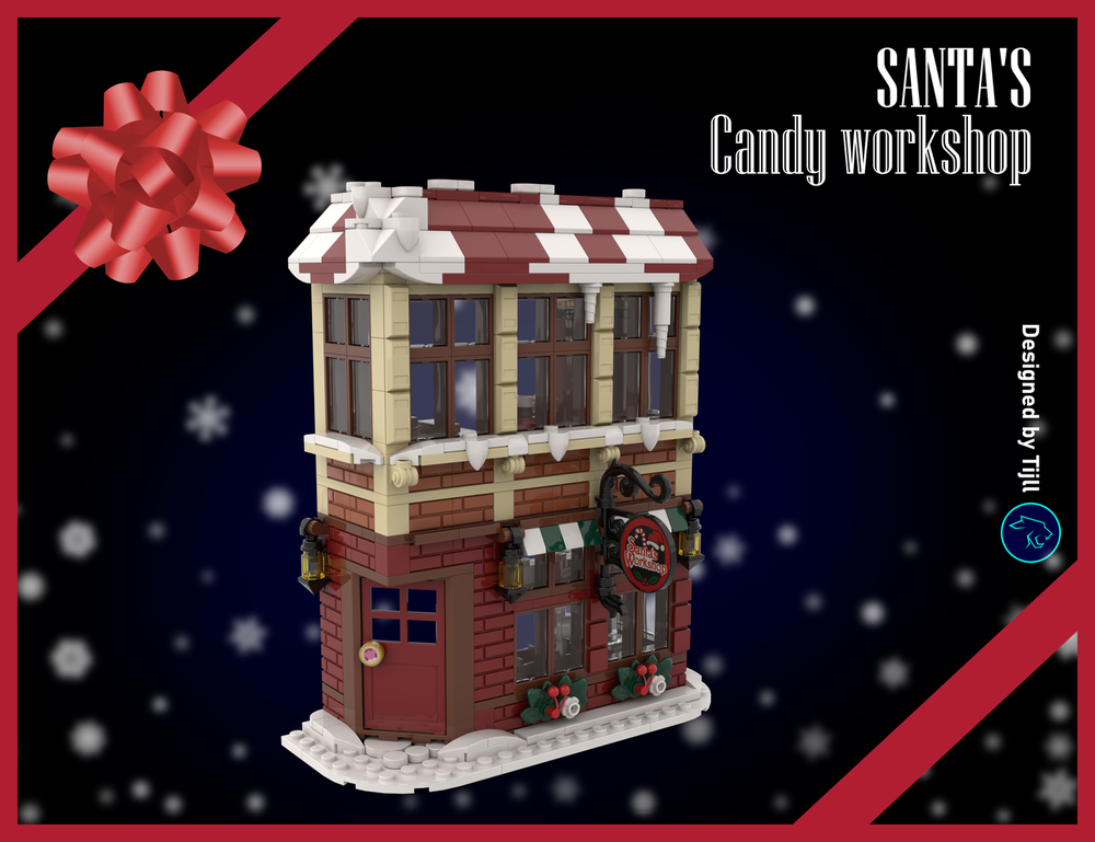 Lego Santa's Candy Workshop
