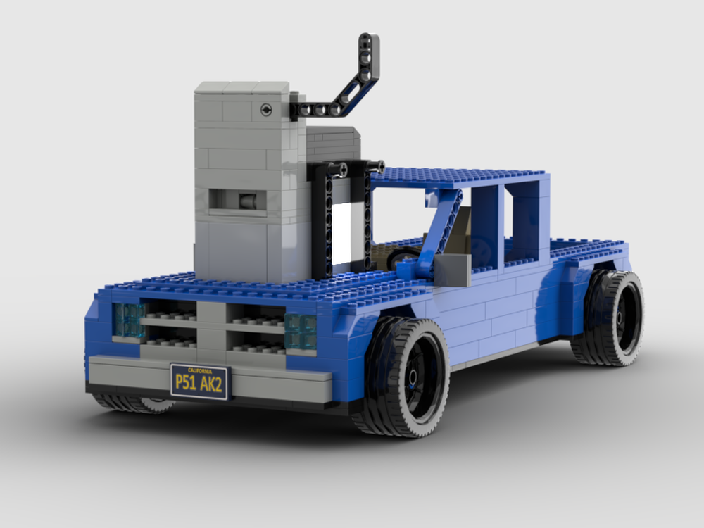 Lego Widebody Lego Vacuum engine powered truck