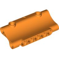 Lego Technic Panel Curved 7 x 3 Inverted / Orange