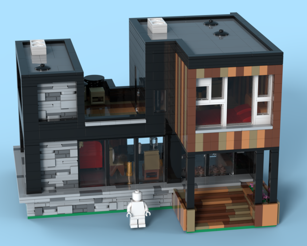 Lego Modern house