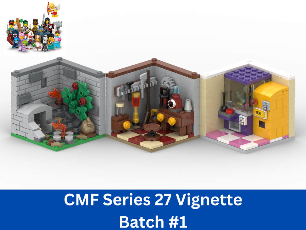 Lego Series 27 CMF (71048) Vignette/Habitat - Batch1