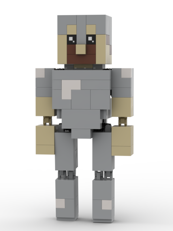 Lego Posable Minecraft Figure: Iron Armor