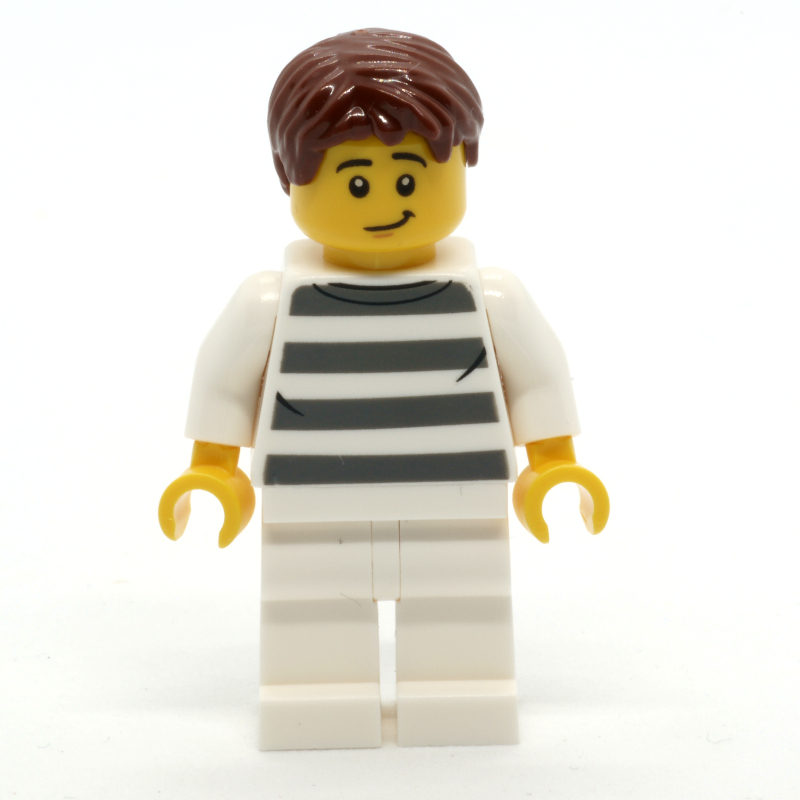 Lego Criminal, White Prison Jumpsuit