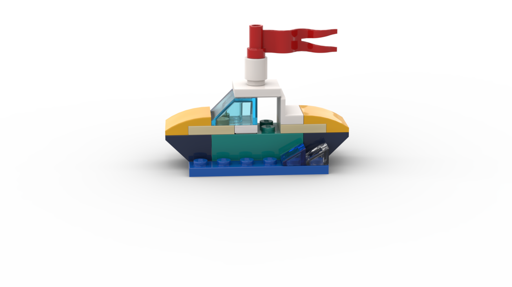 Lego 11014 Boat