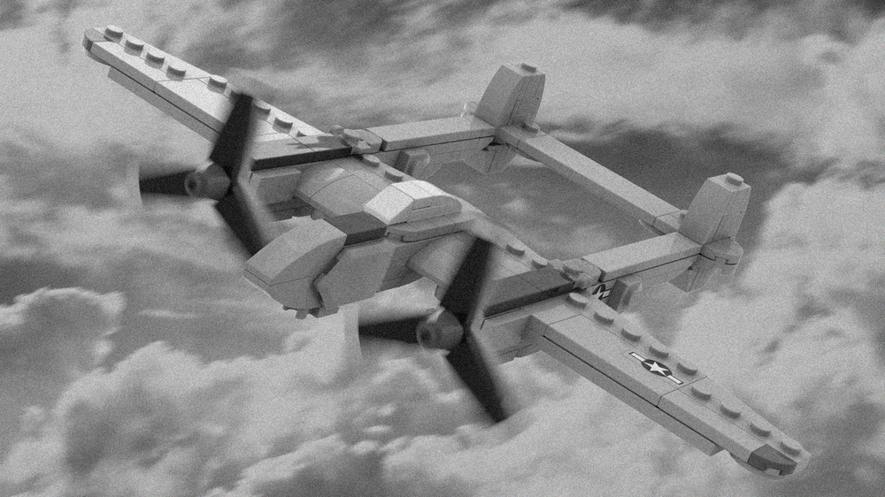Lego 1:72 Scale P-38J Lightning