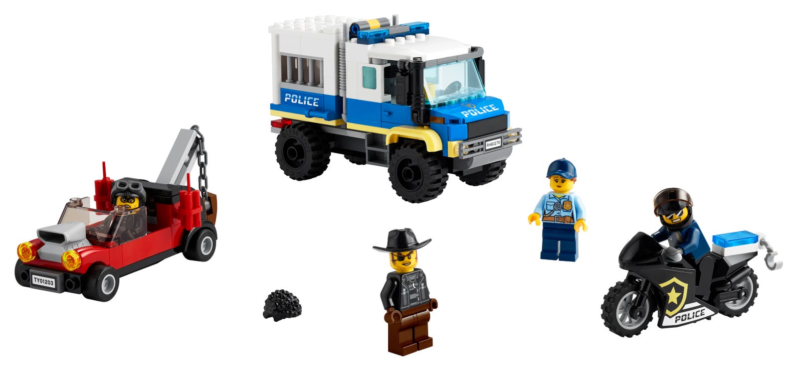Lego Police Prisoner Transport