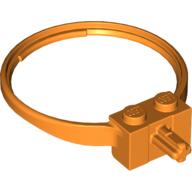 Lego Sports Hoop with 2 Studs and Axle / Orange