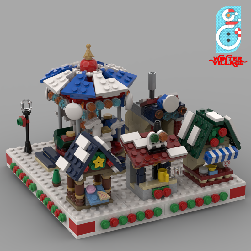 Lego 02 - Mini Winter Market