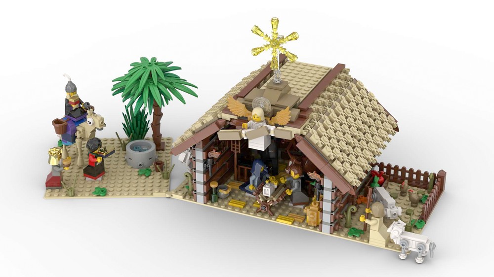 Lego Nativity Set