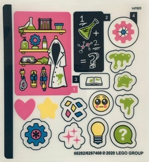 Lego Sticker Sheet for Set 41402-1