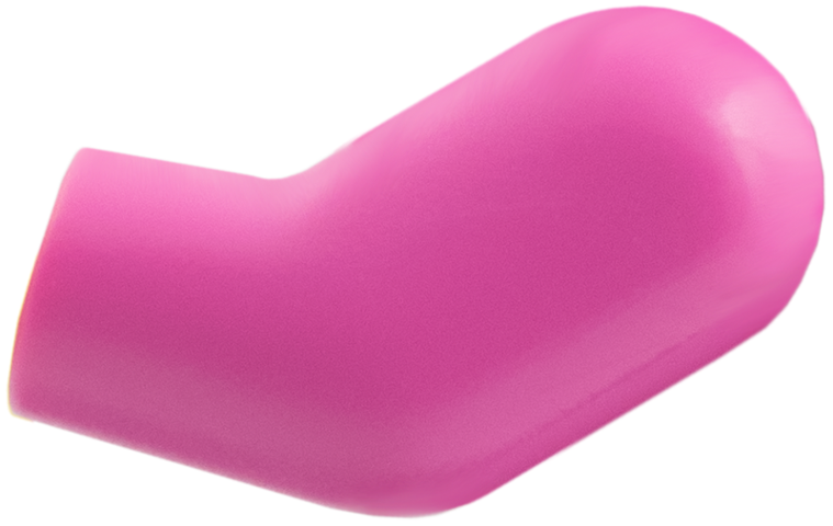 Lego Arm, Left / Dark Pink