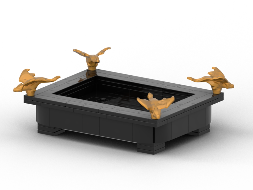 Lego Bonsai pot 02