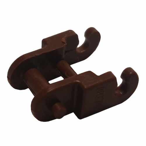 Lego Technic Link, Reinforced / Reddish Brown