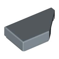Lego Tile 1 x 2 with Stud Notch Right / Sand Blue