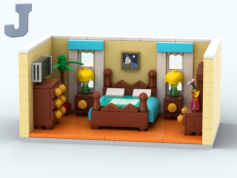 Lego Master Primairy Bedroom