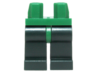 Lego Hips and Dark Green Legs