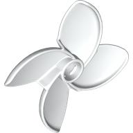 Lego Duplo Mill/Propeller / White