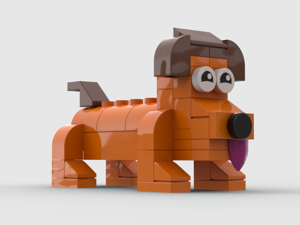 Lego Weiner Dog