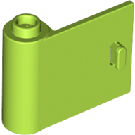 Lego Door 1 x 3 x 2 Left - Open Between Top and Bottom Hinge / Lime