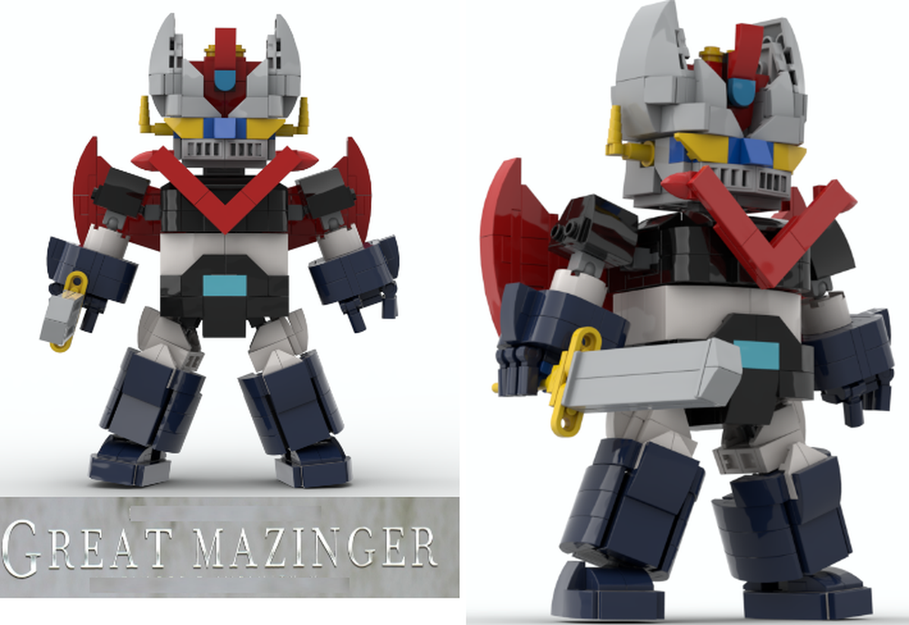 Lego Great Mazinger SD