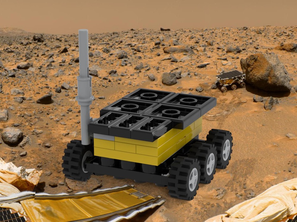 Lego Mars Pathfinder Sojourner rover