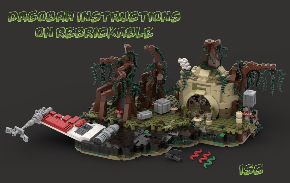 Lego Dagobah playset